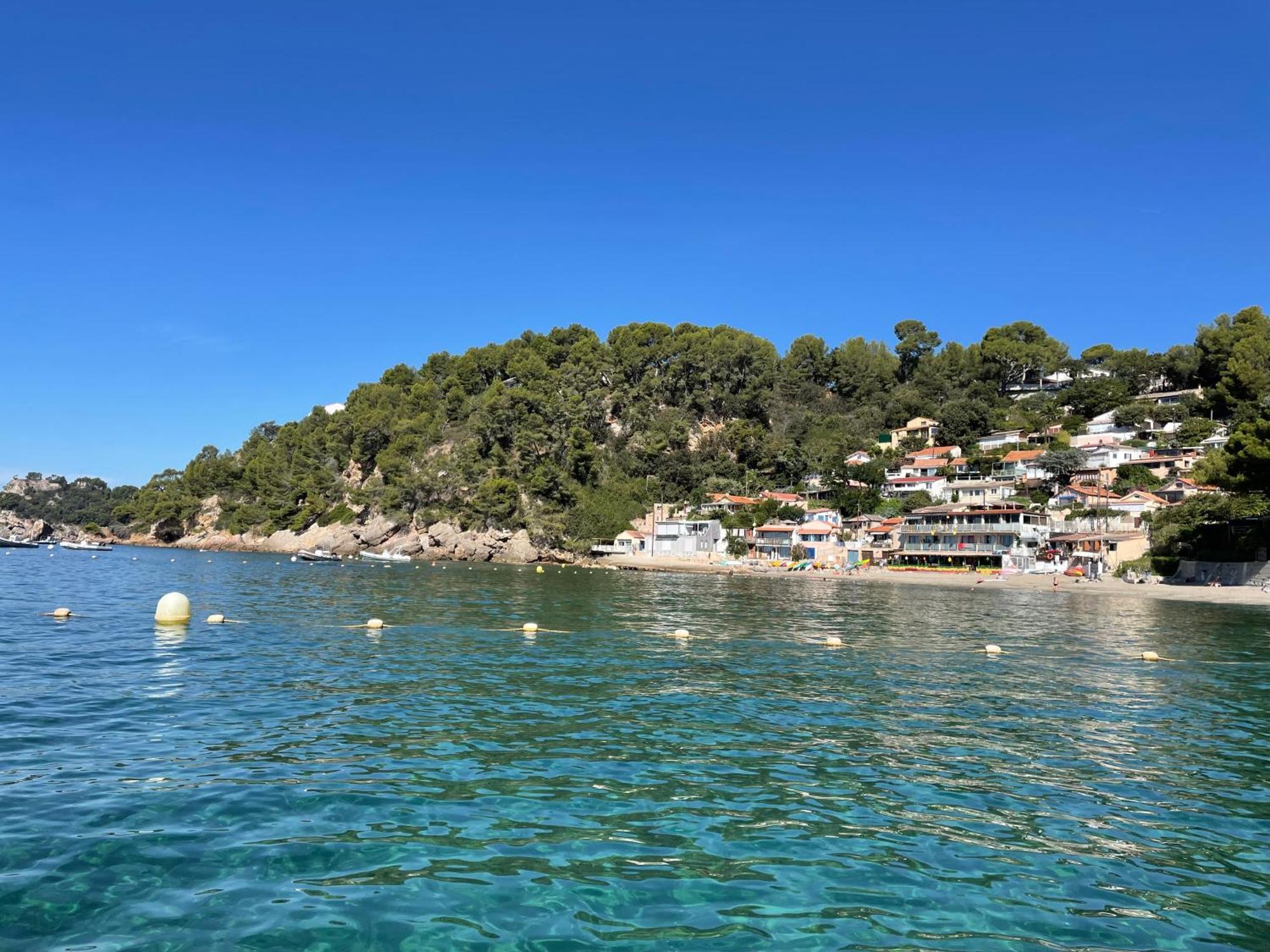 Appartement Cosy Vue Mer A 50 M De La Plage - Refait A Neuf Et Climatise Le Pradet Εξωτερικό φωτογραφία