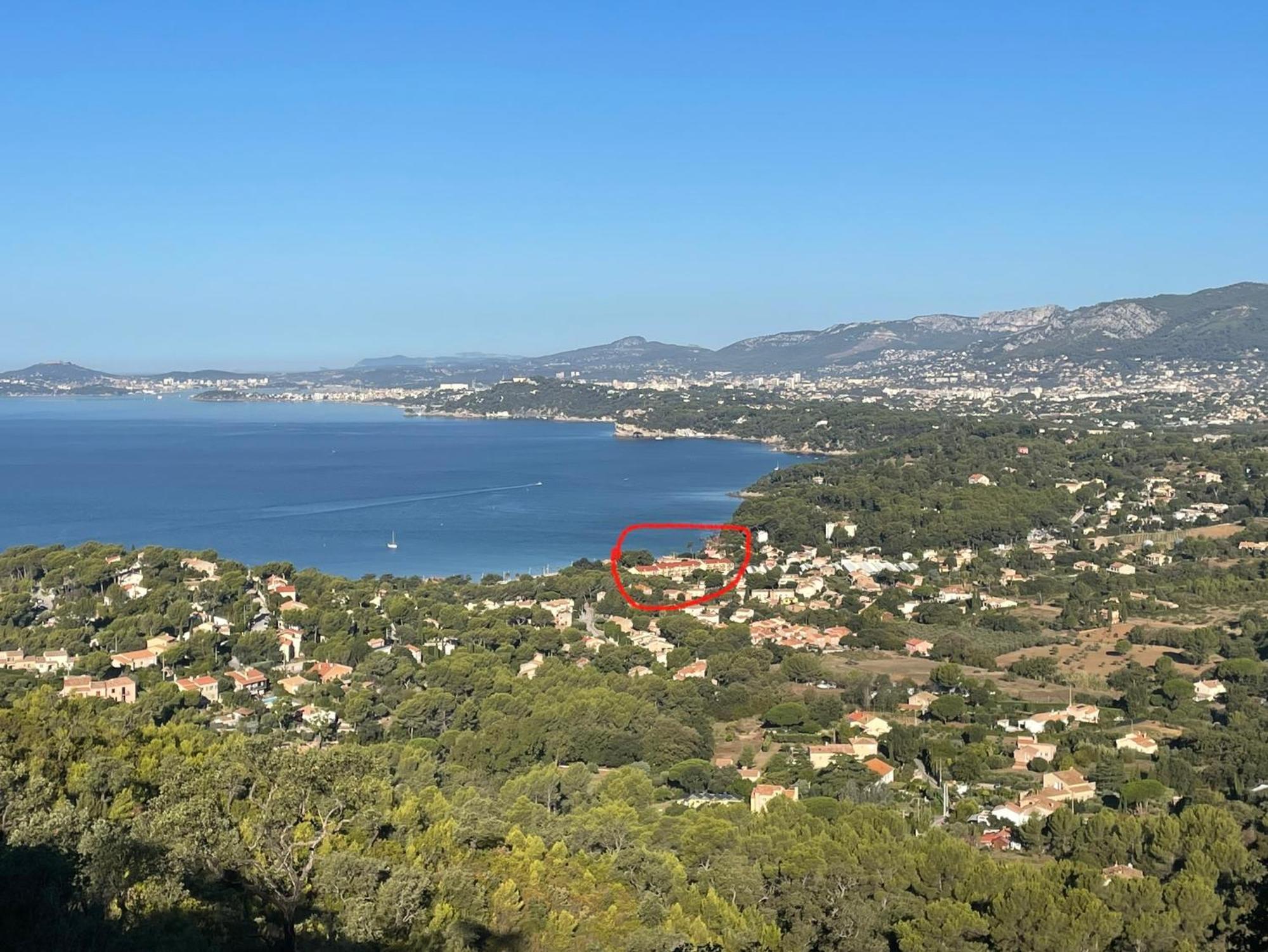 Appartement Cosy Vue Mer A 50 M De La Plage - Refait A Neuf Et Climatise Le Pradet Εξωτερικό φωτογραφία