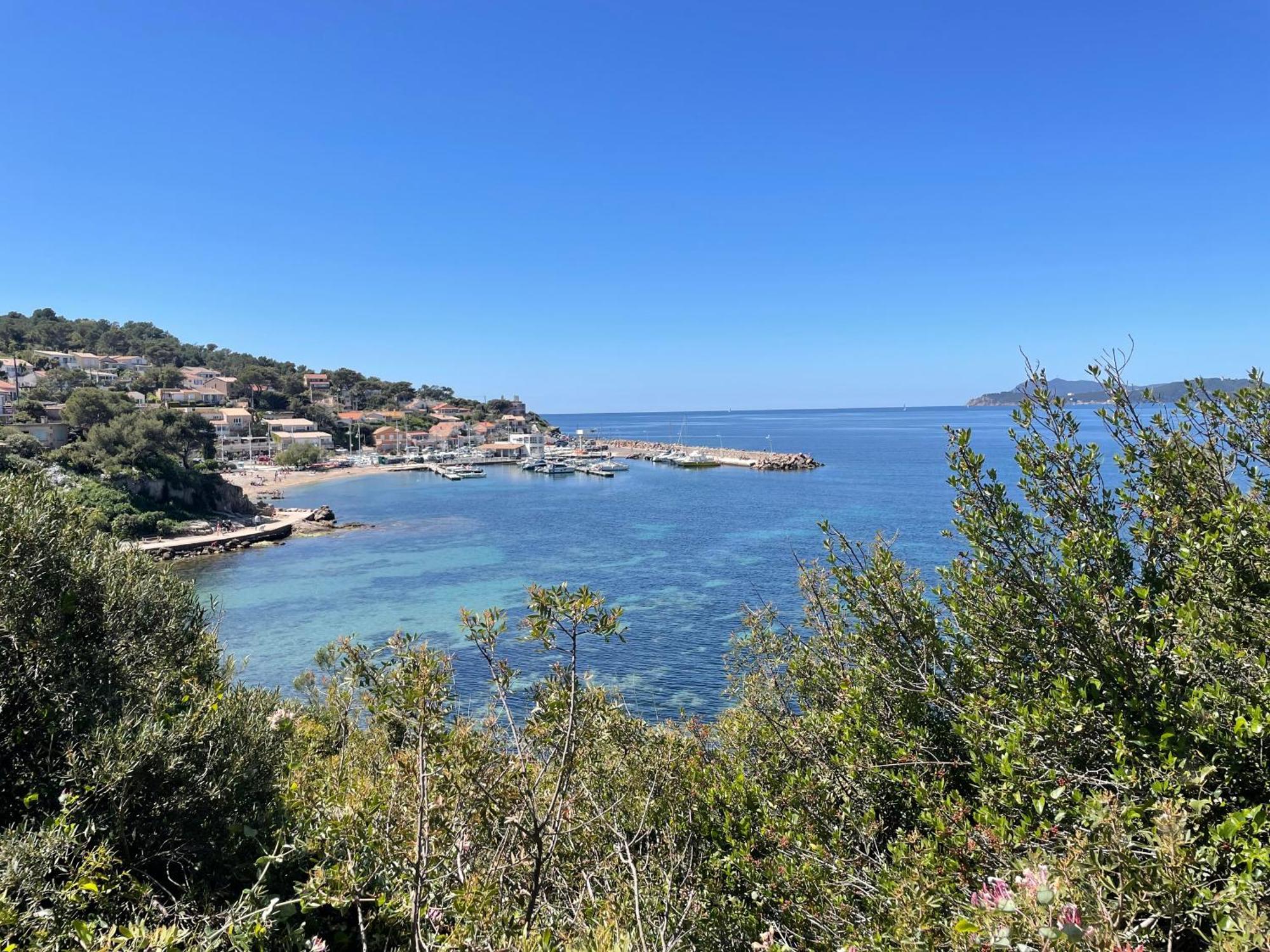 Appartement Cosy Vue Mer A 50 M De La Plage - Refait A Neuf Et Climatise Le Pradet Εξωτερικό φωτογραφία